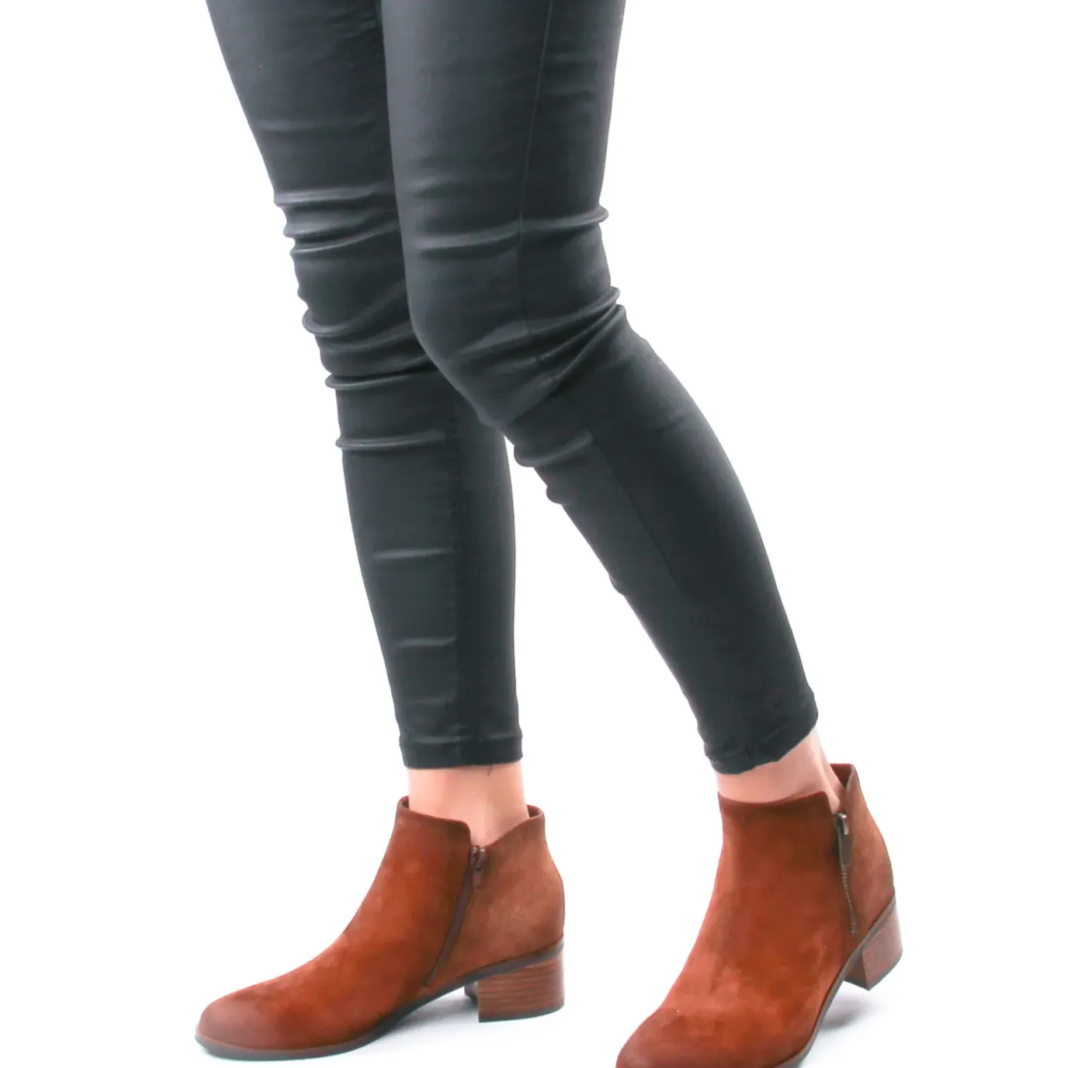 Bottines Talon Fugitive Racine Chataigne