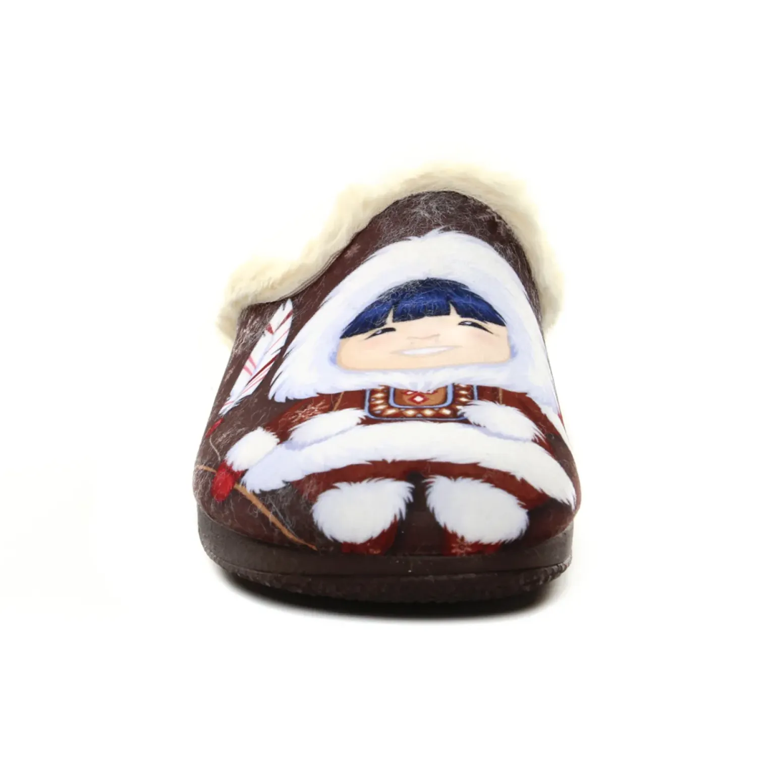Chaussons American Vintage Verica Marron