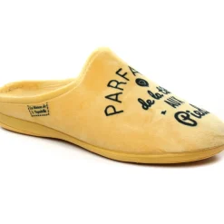 Chaussons La Maison De L Espadrille 102-7 F Jaune