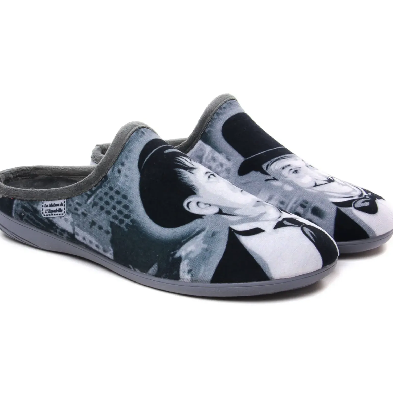 Chaussons La Maison De L Espadrille 6770-5 Laurel Hardy