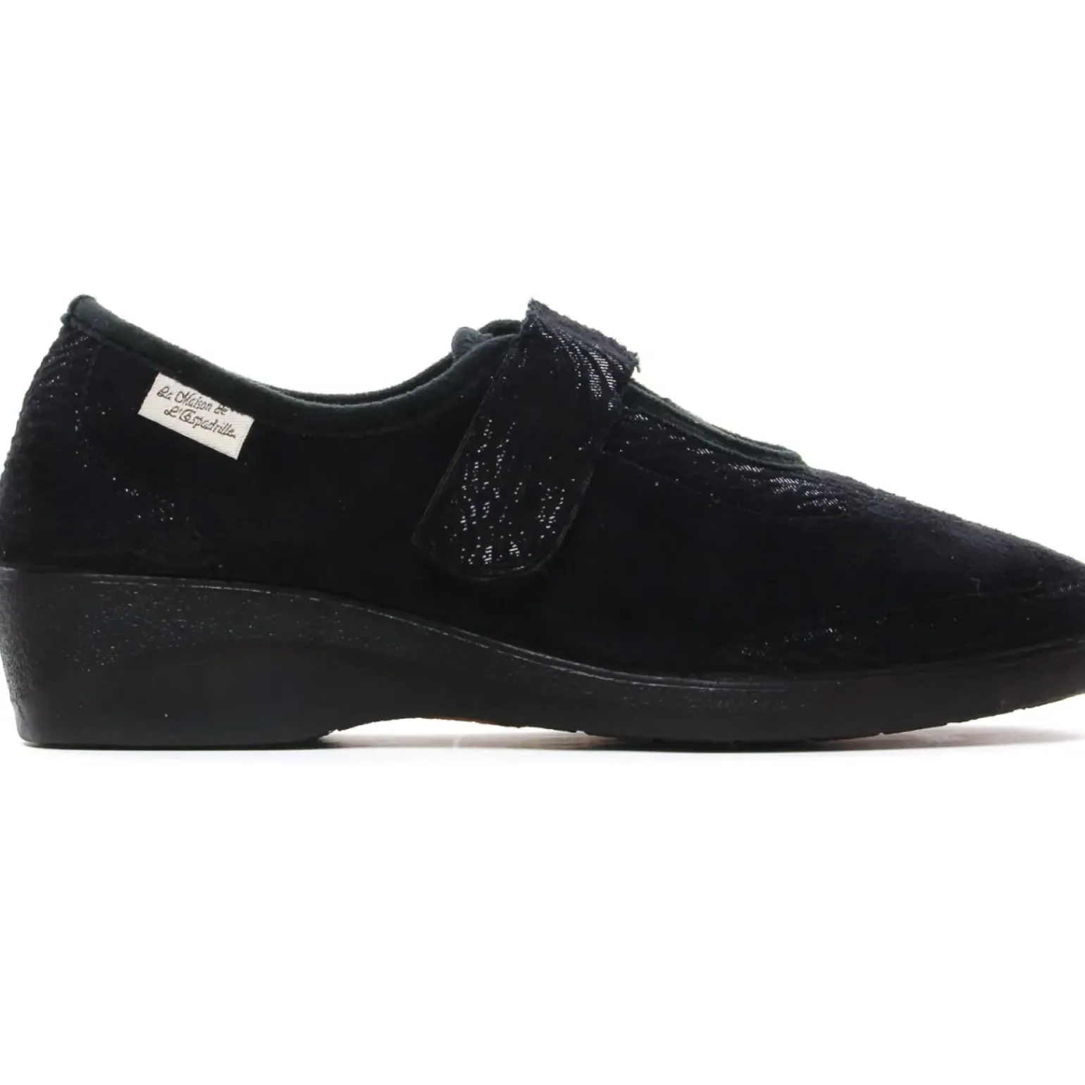 Chaussons La Maison De L Espadrille 6938-5 Noir
