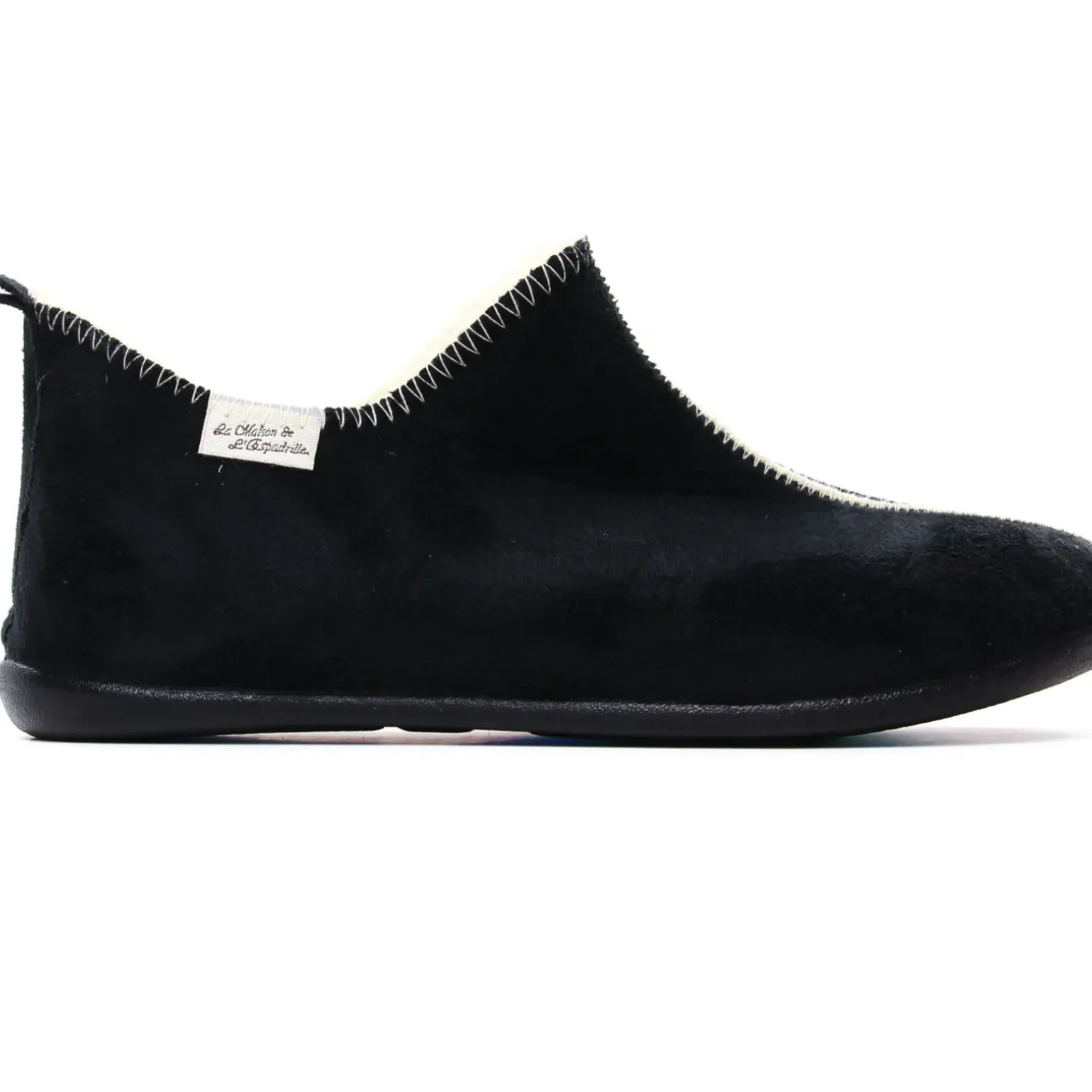 Chaussons La Maison De L Espadrille 6030-7 Noir