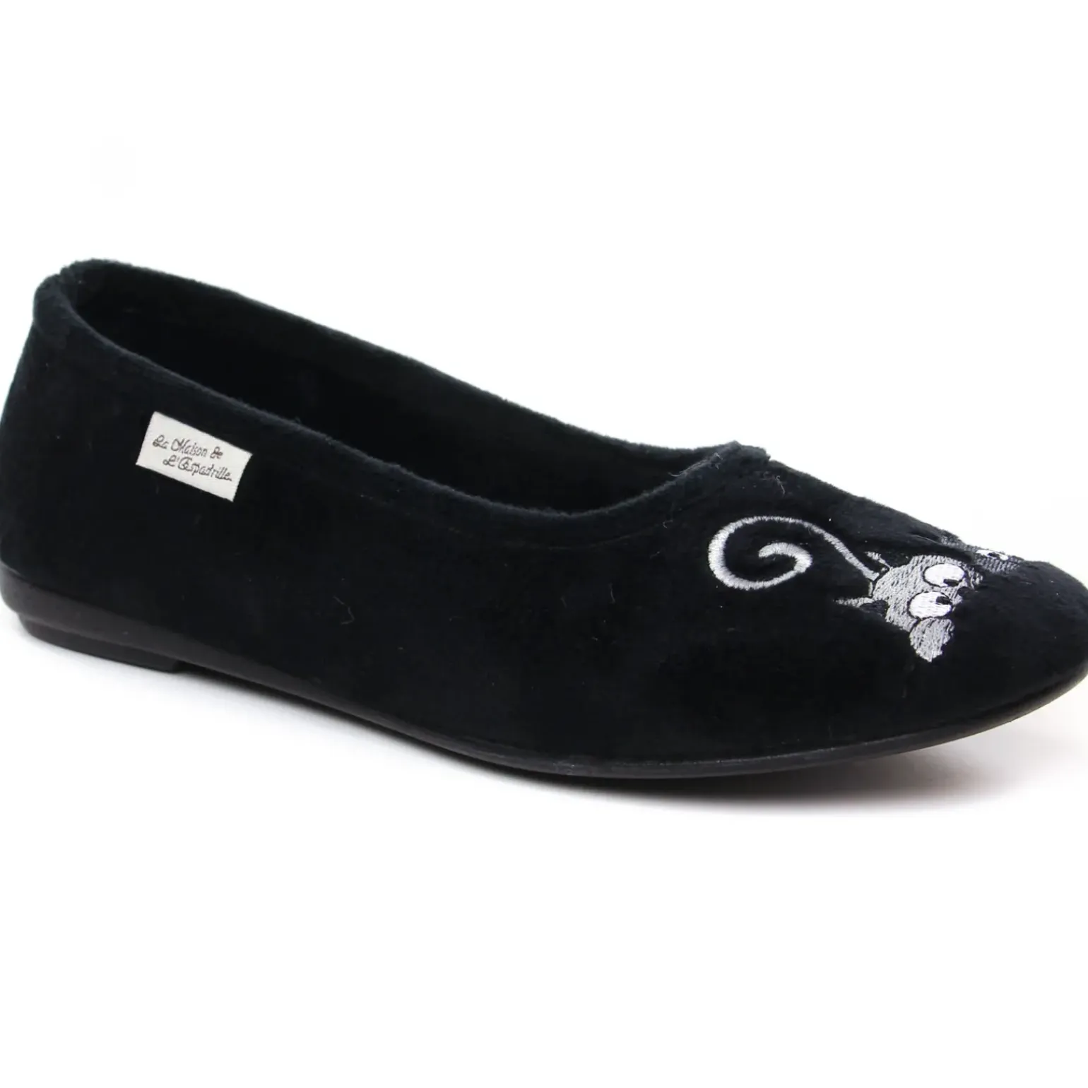 Chaussons La Maison De L Espadrille 6046-7 Noir