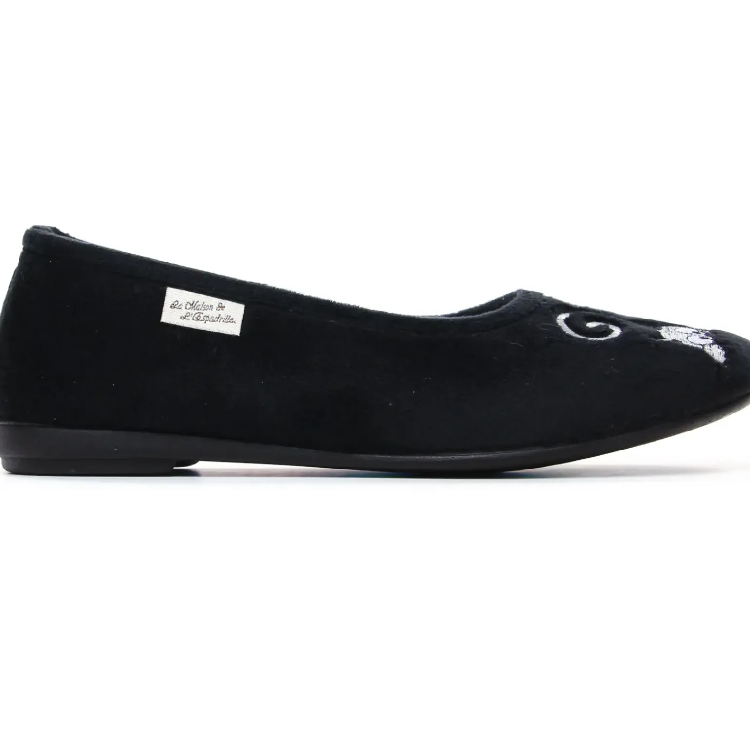 Chaussons La Maison De L Espadrille 6046-7 Noir