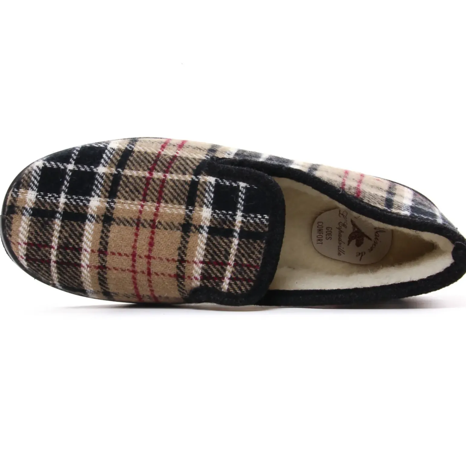 Chaussons La Maison De L Espadrille 7672-5 Noir