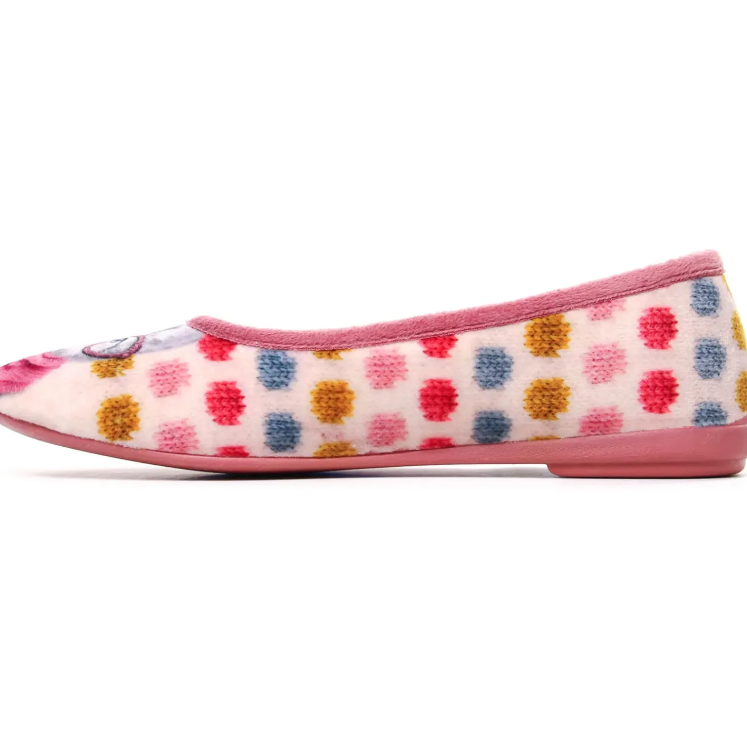 Chaussons La Maison De L Espadrille 6040-7 Rose