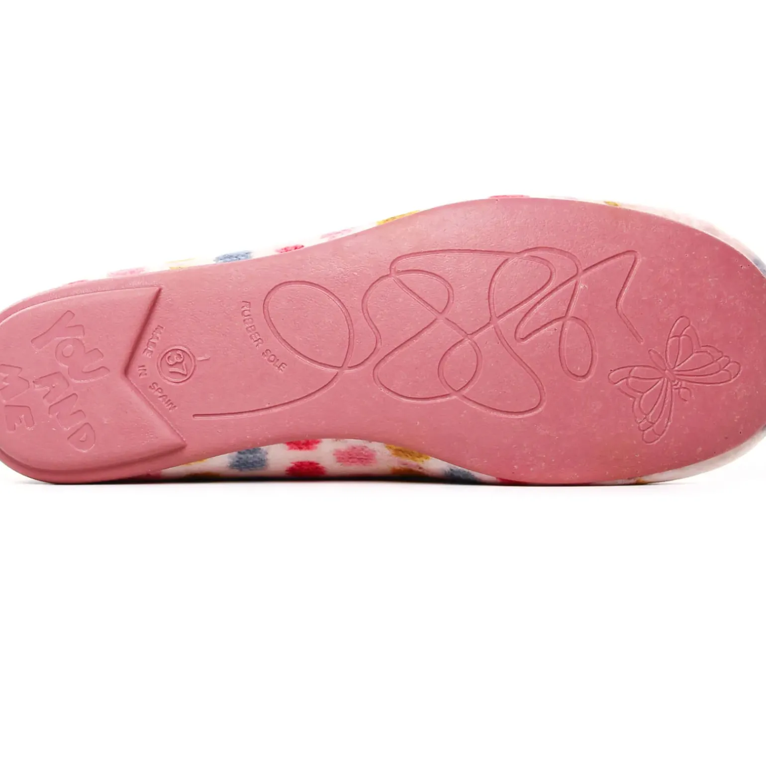 Chaussons La Maison De L Espadrille 6040-7 Rose