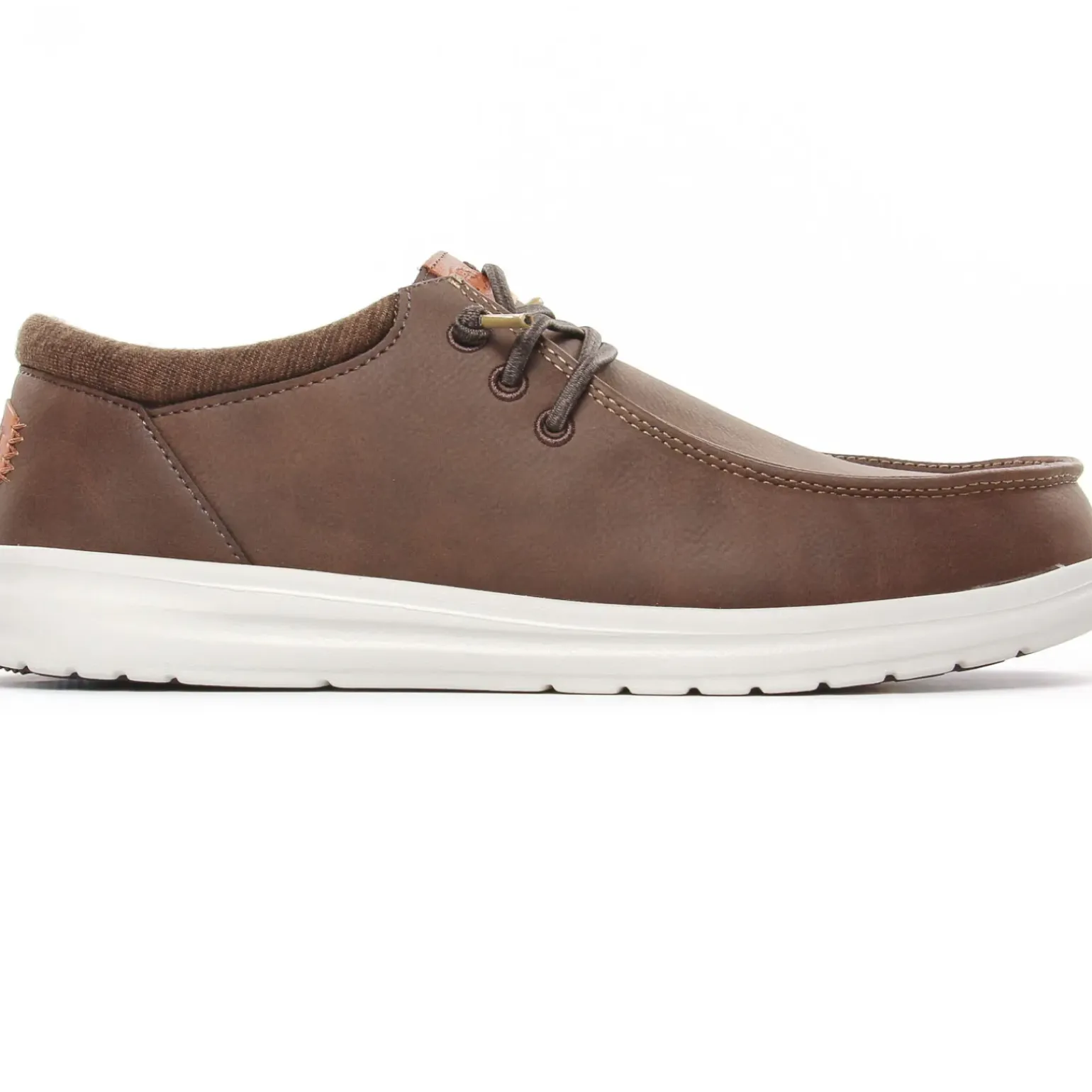 Chaussures Basses À Lacets Hey Dude Wally Classic 43352 Brown