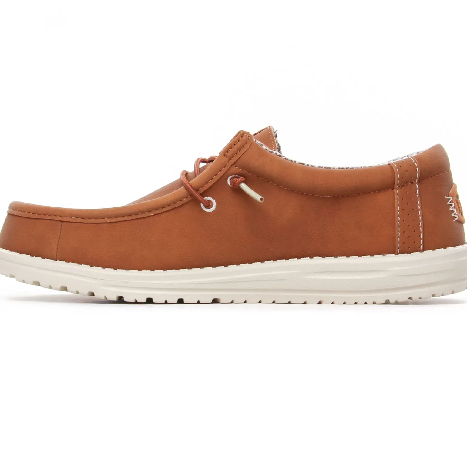 Chaussures Basses À Lacets Hey Dude Wally Classic Xtra Wide Tan