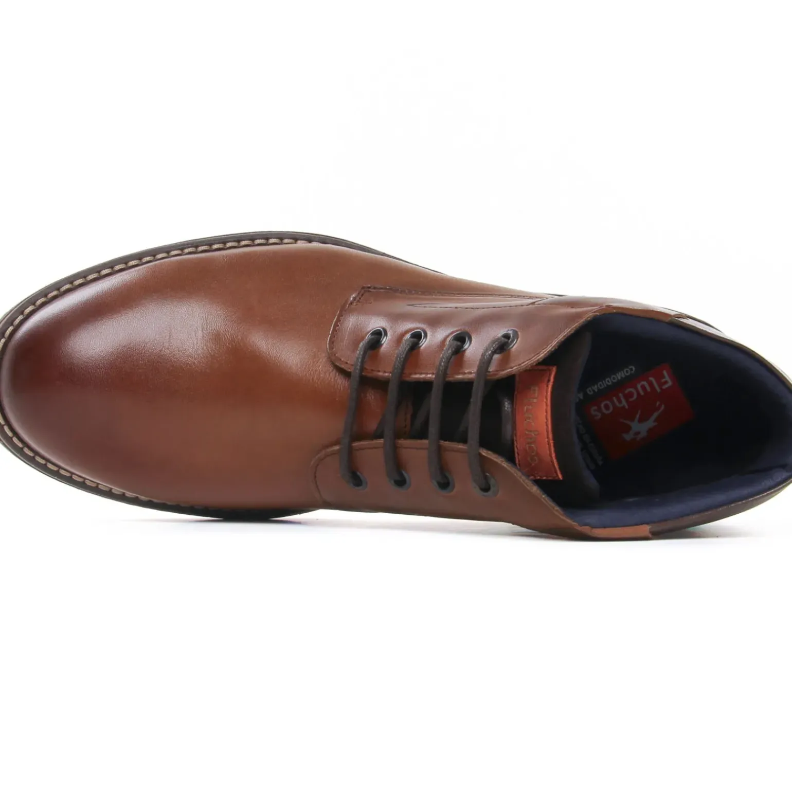 Chaussures Montantes Fluchos F1341 Havane Camel