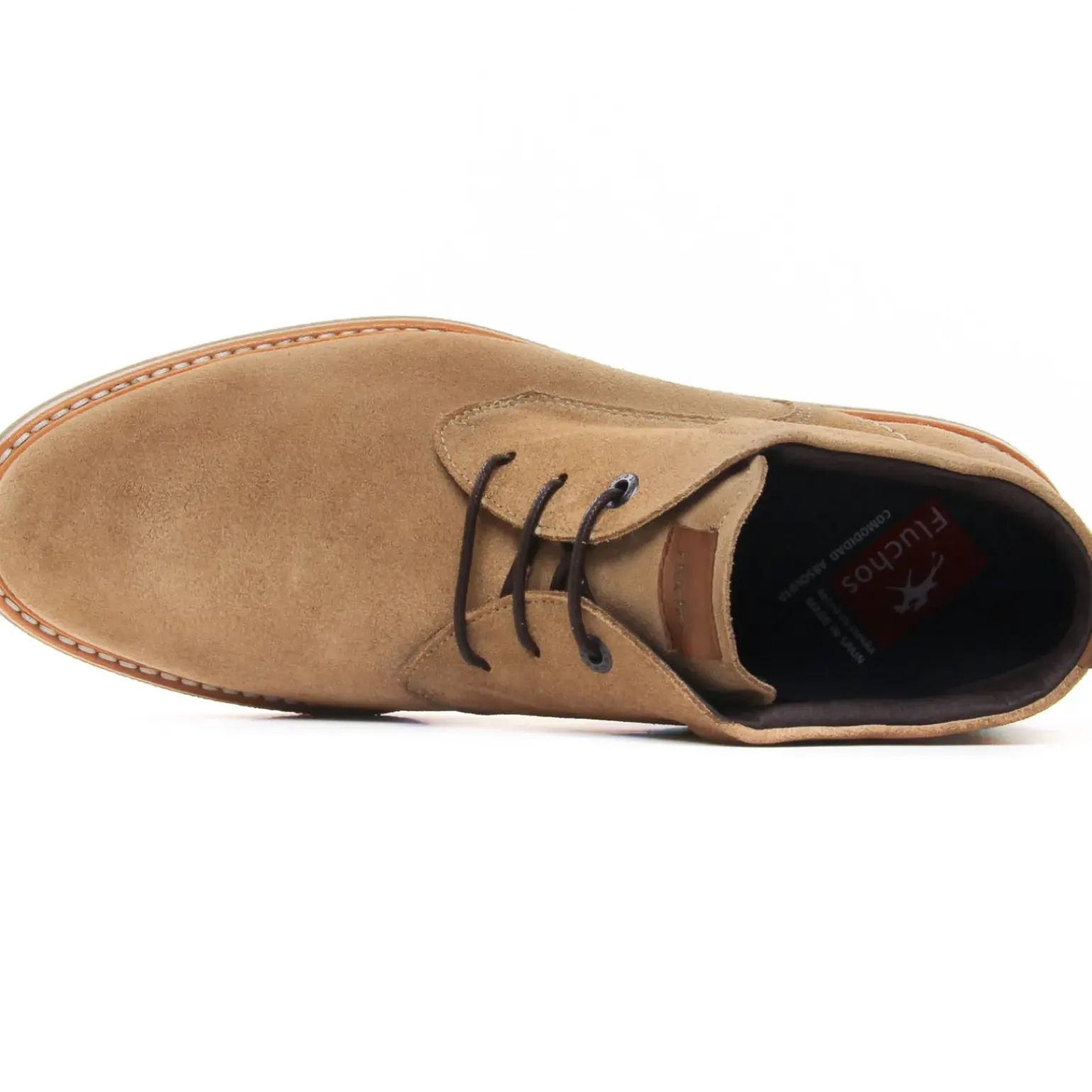 Chaussures Montantes Fluchos F1816 Taupe