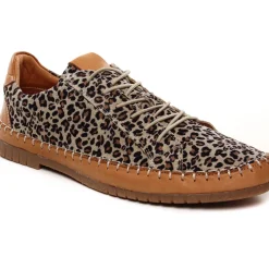 Derbys Coco Et Abricot Maire Leopard