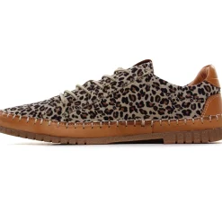 Derbys Coco Et Abricot Maire Leopard