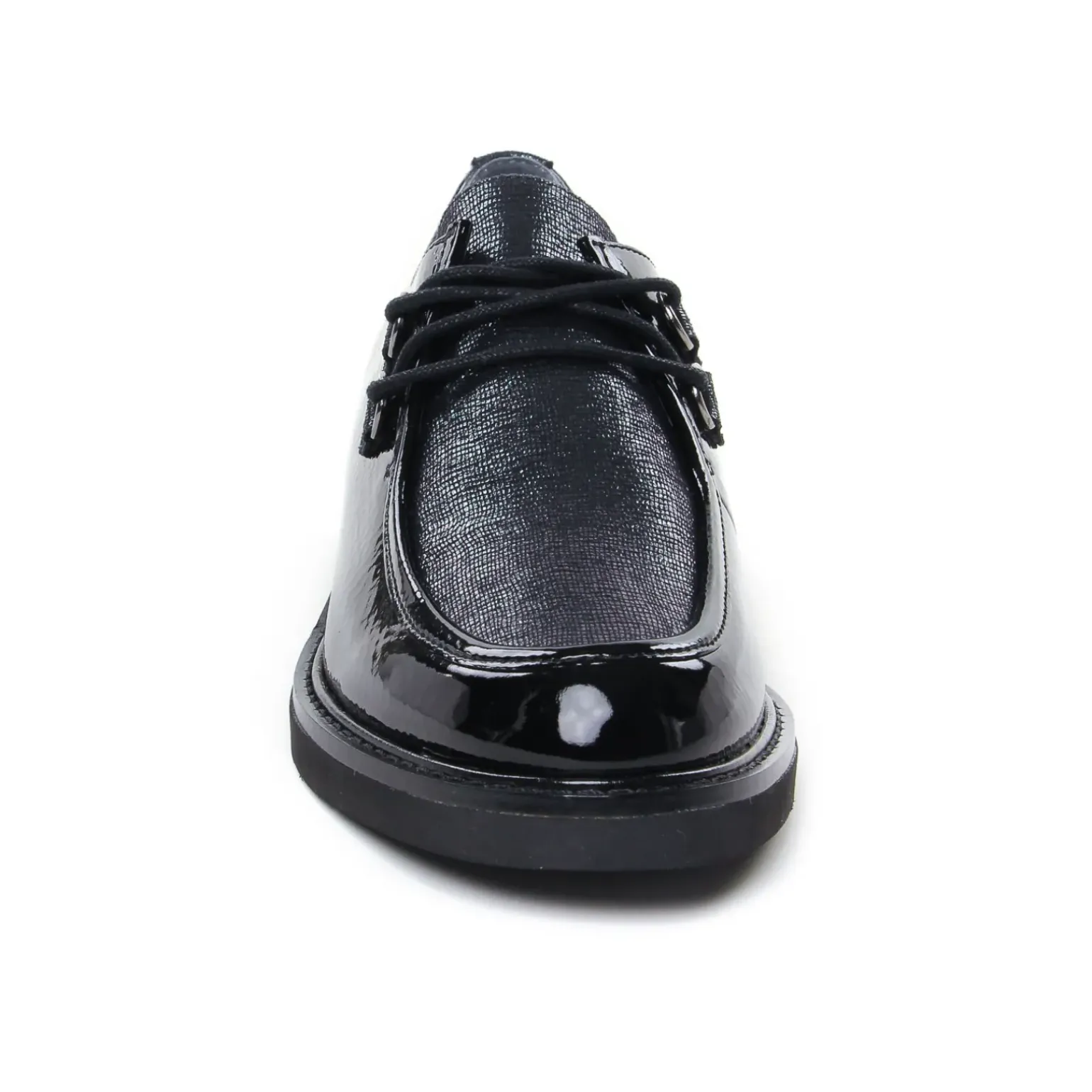 Derbys Compensées Fugitive Choupi Vernis Noir
