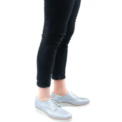 Derbys Compensées Scarlatine 22000 Ba Blanc