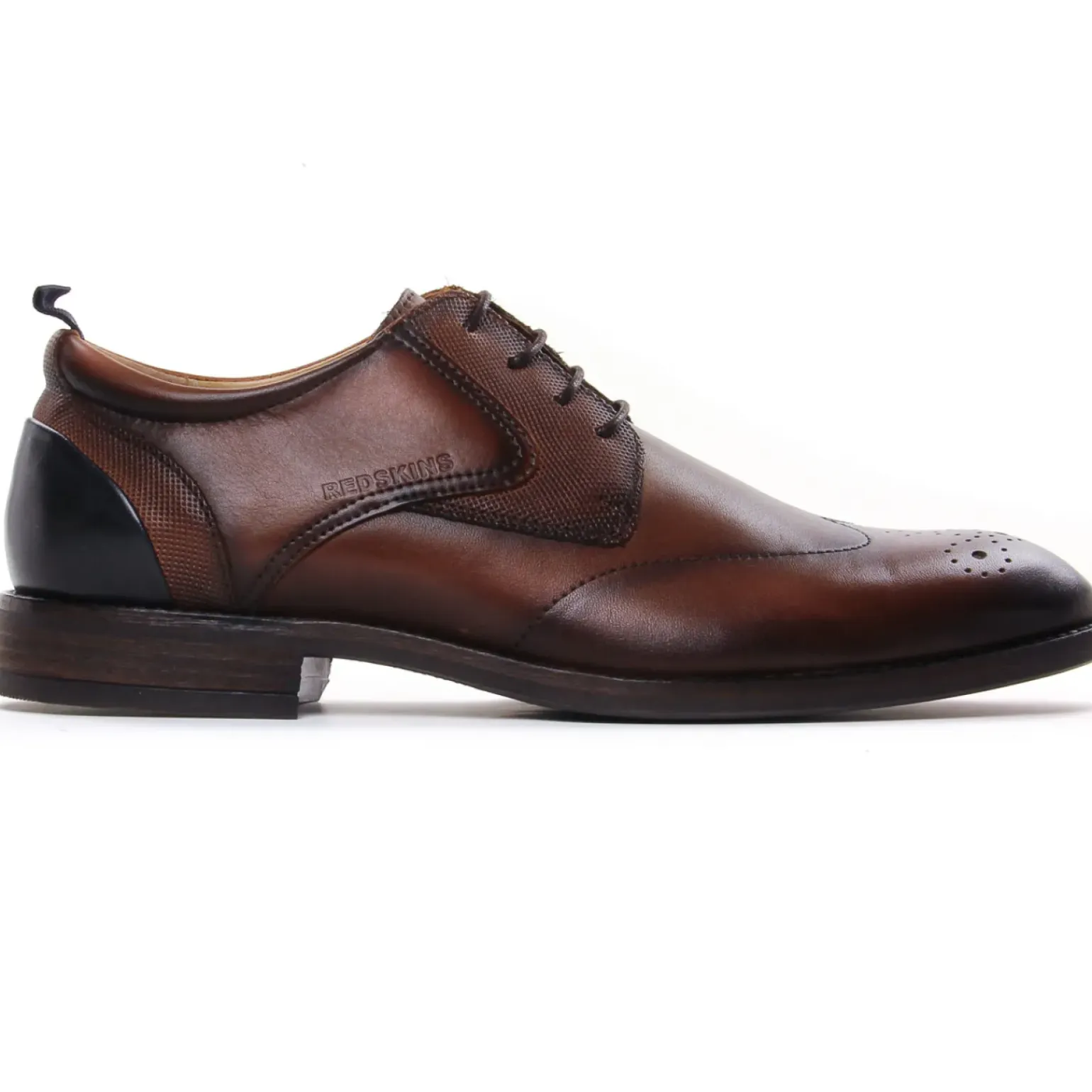 Derbys Redskins Rare Cognac Marine