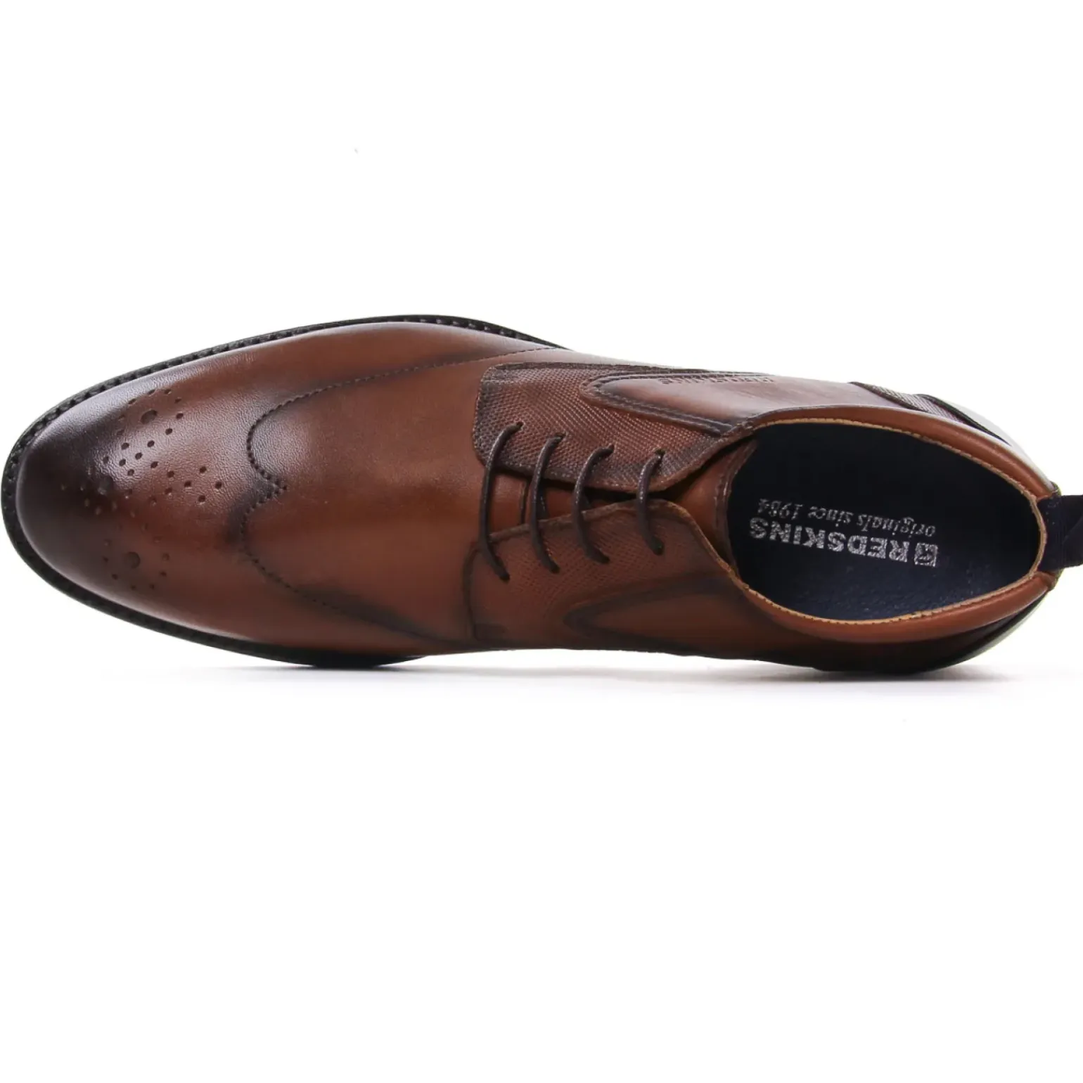Derbys Redskins Rare Cognac Marine