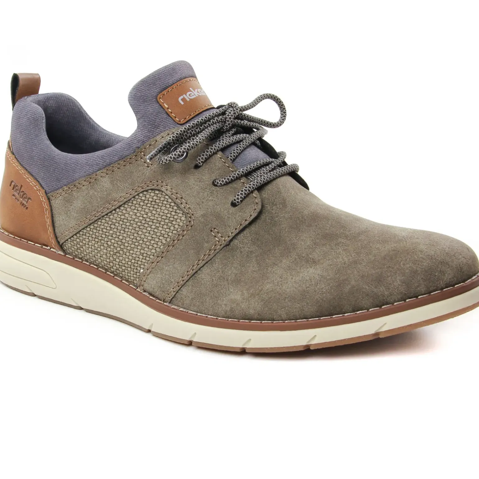 Derbys Rieker 11351-25 Kaffe Fango
