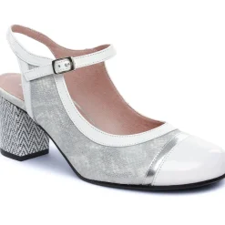 Escarpins Dorking D9093 Blanc Platine