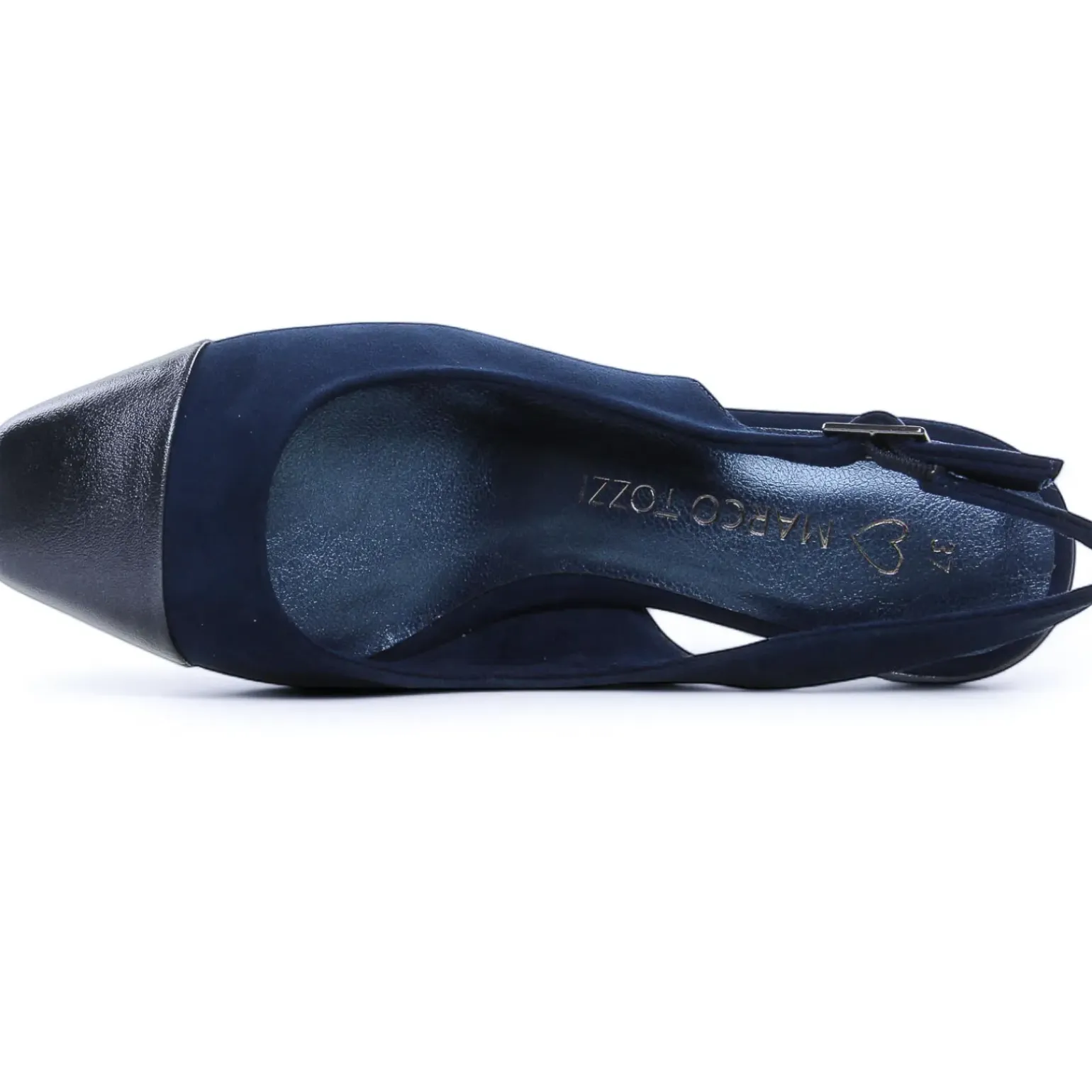 Escarpins Trotteur Marco Tozzi 29610 Navy Comb