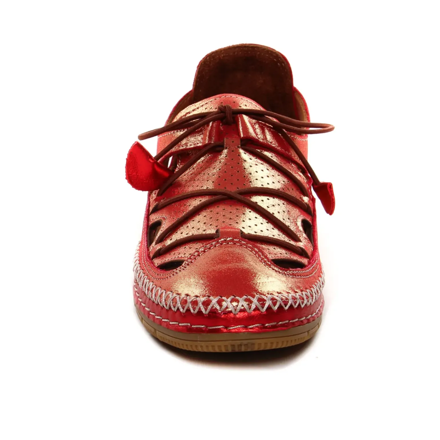 Espadrilles Coco Et Abricot Melinnew Rouge