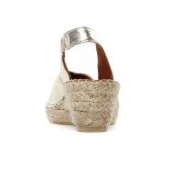 Espadrilles Compensées Toni Pons Berniap Platine
