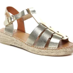 Espadrilles Compensées Toni Pons Emma Platine