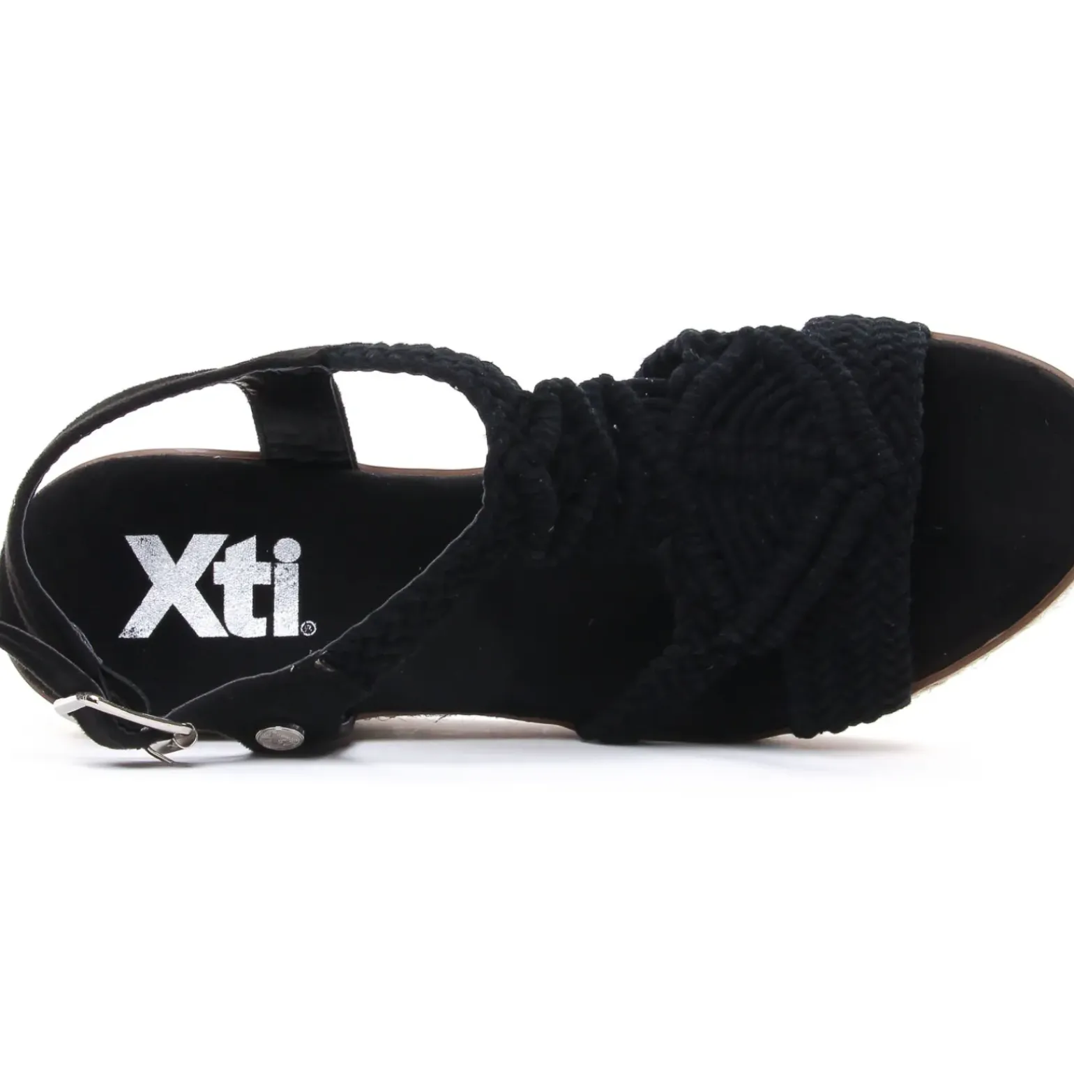 Espadrilles Compensées Xti 140872 Black