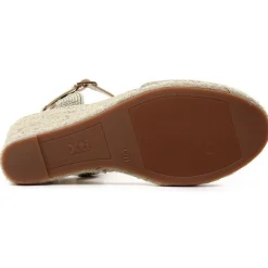 Espadrilles Compensées Xti 141420 Gold