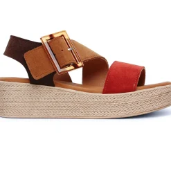 Espadrilles Eva Frutos 5318 Marron Multi