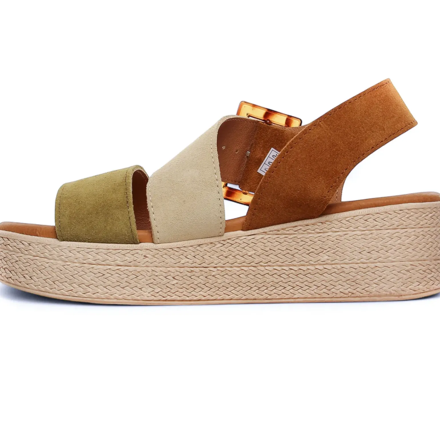 Espadrilles Eva Frutos 5318 Militaire Cuero