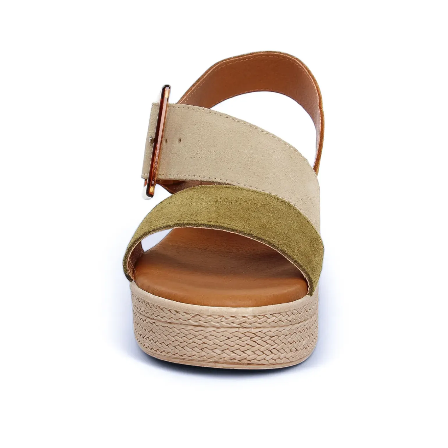 Espadrilles Eva Frutos 5318 Militaire Cuero