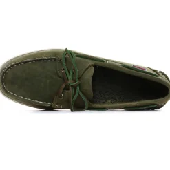 Mocassins Bateaux Sebago Docksides Crazy grenn military