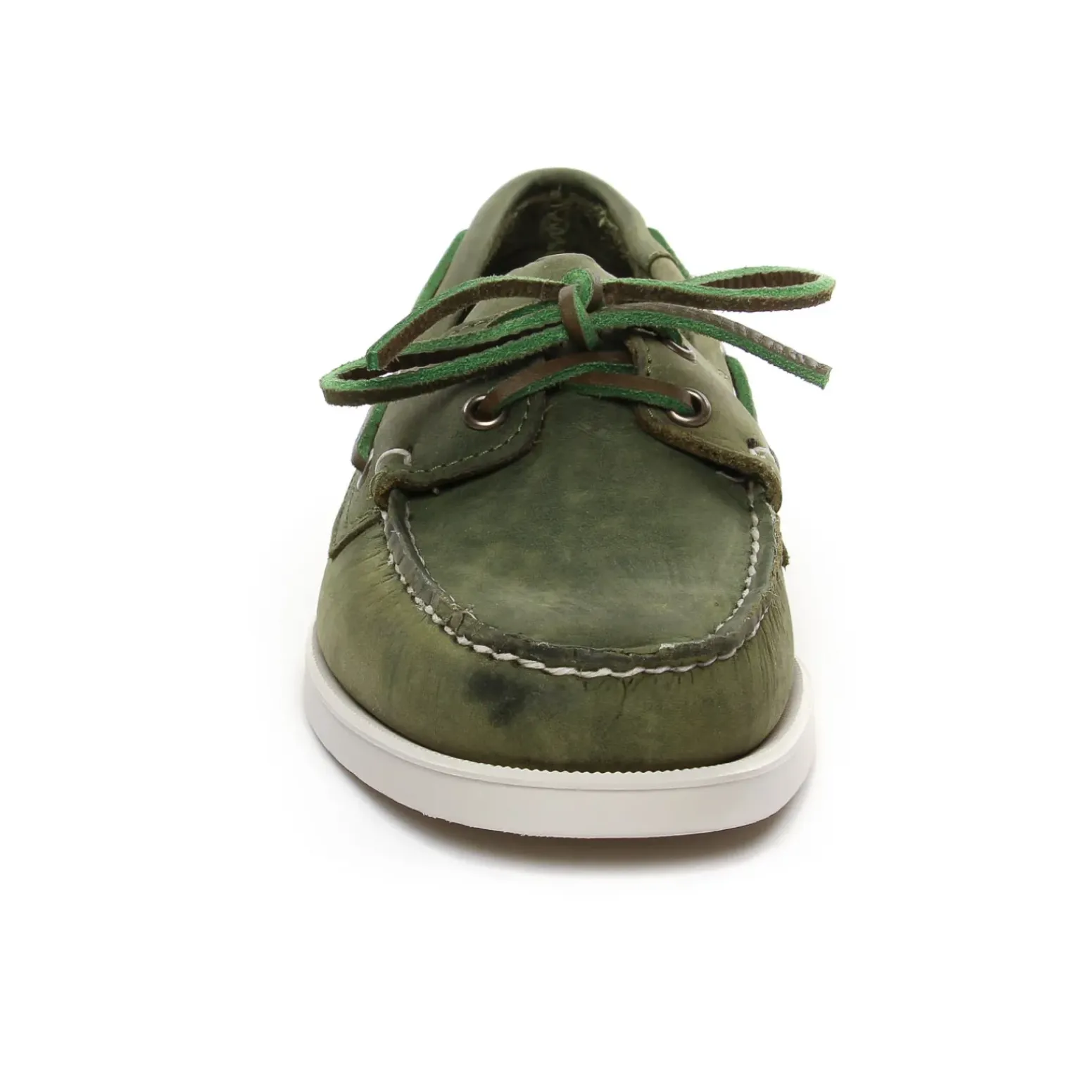 Mocassins Bateaux Sebago Docksides Crazy grenn military