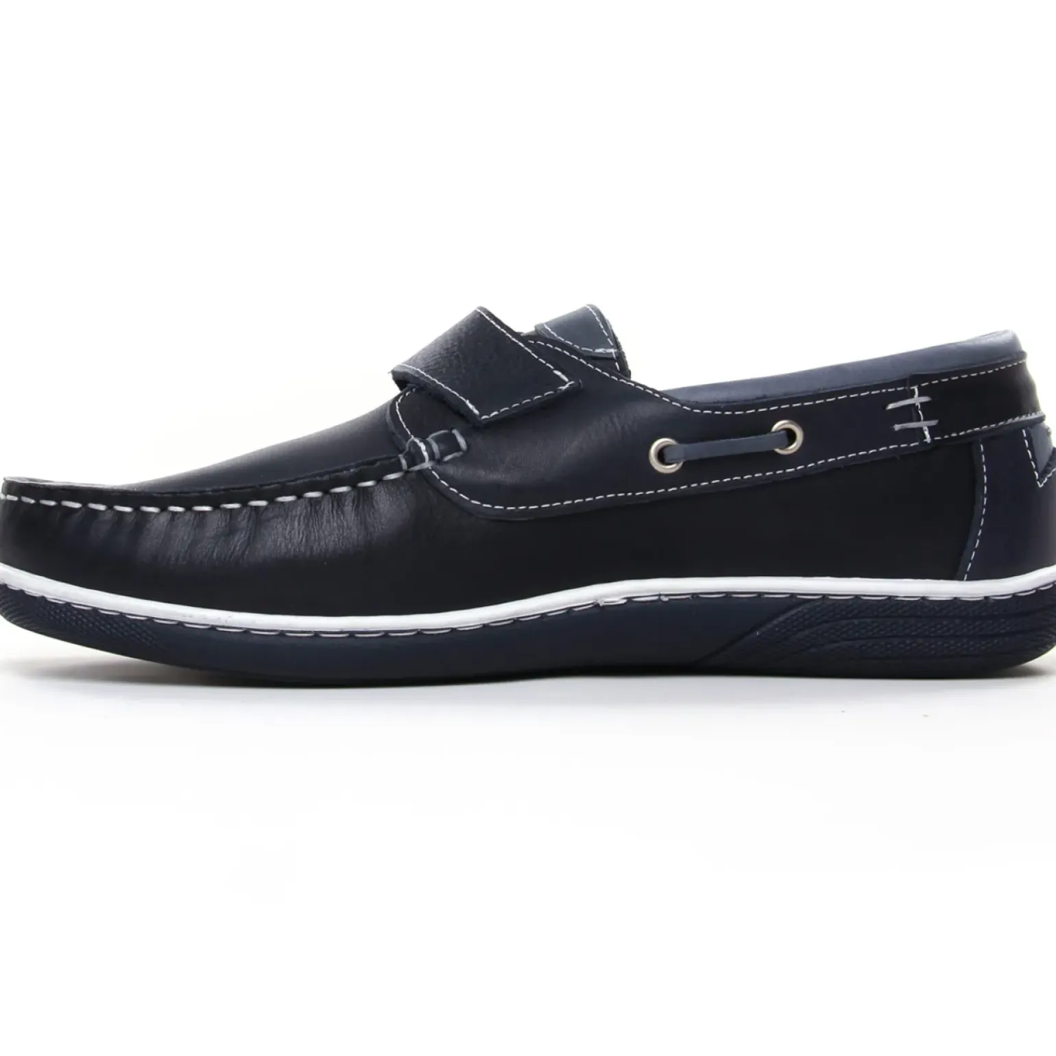 Mocassins Bateaux Yann Bolligen 2064 Marine