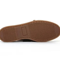 Mocassins Bateaux Yann Bolligen 1421 Nubuck Marron