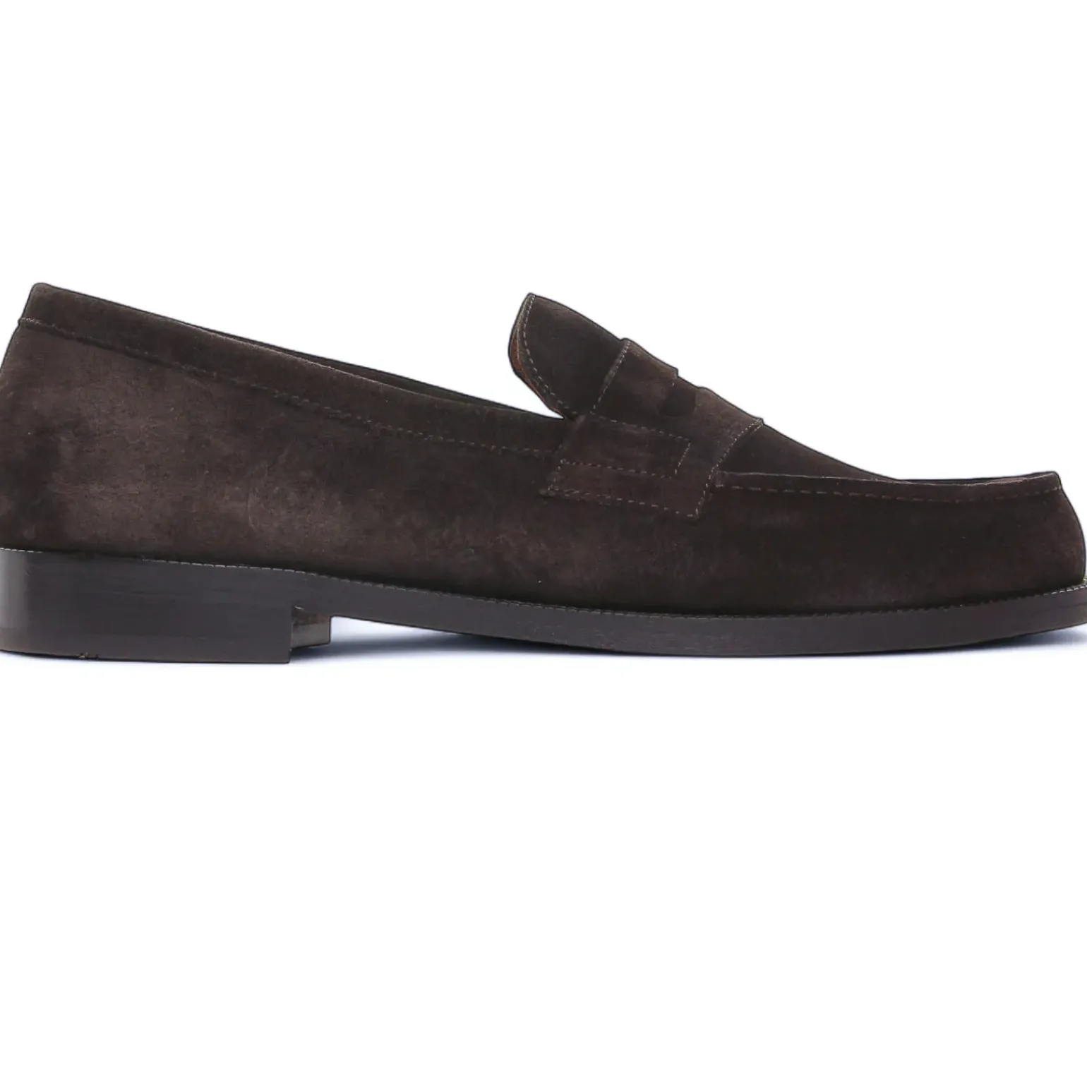 Mocassins Brett Sons James V Velours Marine