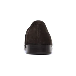 Mocassins Brett Sons James V Velours Marine