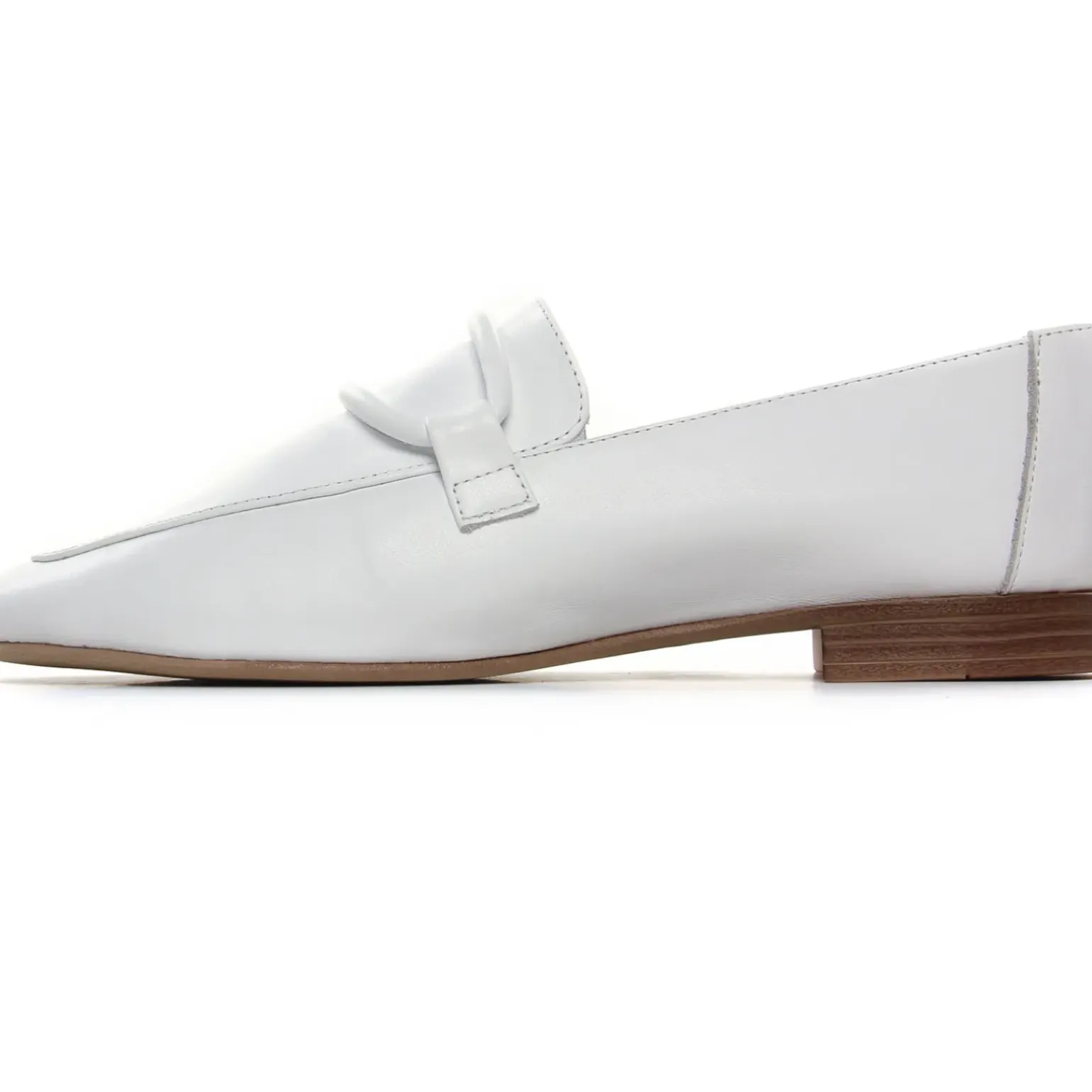Mocassins Coco Et Abricot Esparros Blanc