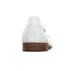 Mocassins Coco Et Abricot Esparros Blanc