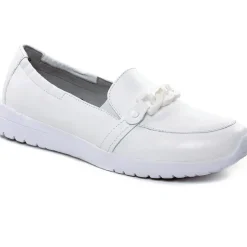 Mocassins Confort Caprice 24762 White Nappa