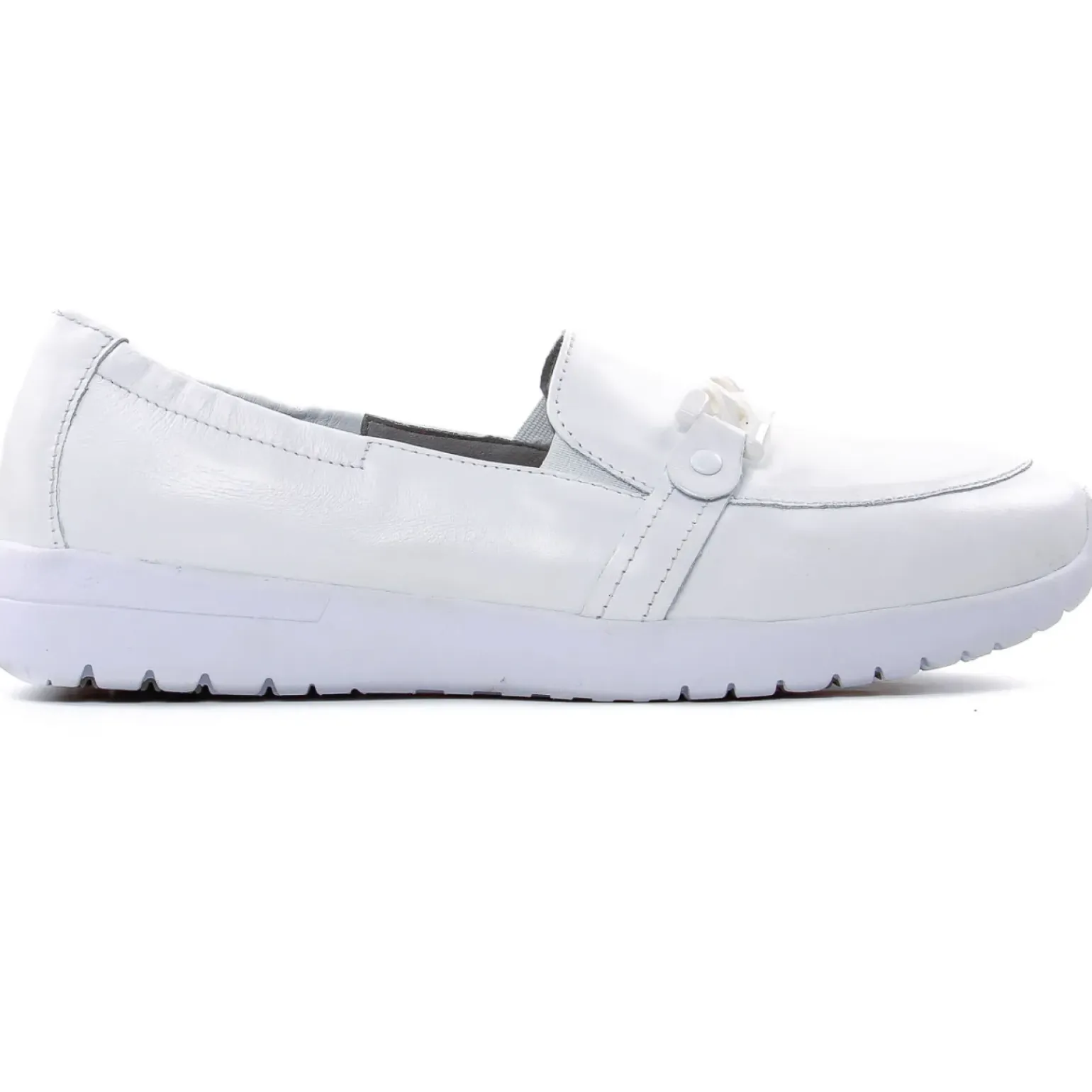 Mocassins Confort Caprice 24762 White Nappa