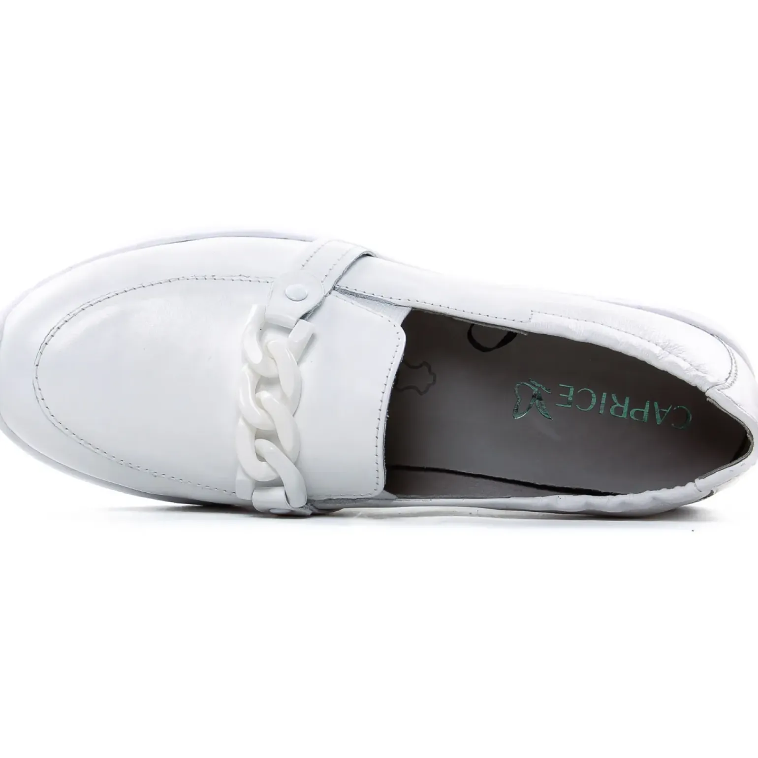 Mocassins Confort Caprice 24762 White Nappa