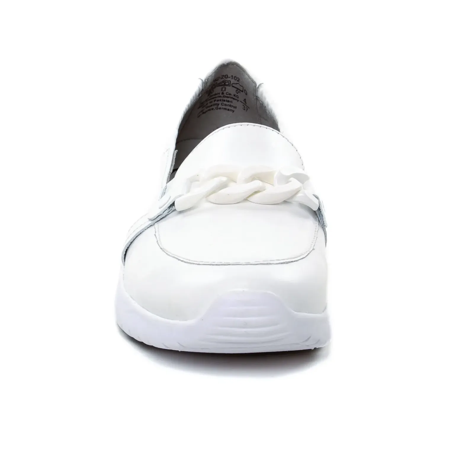Mocassins Confort Caprice 24762 White Nappa