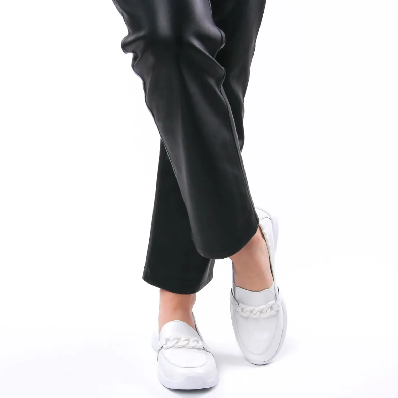 Mocassins Confort Caprice 24762 White Nappa