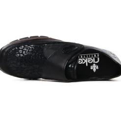Mocassins Confort Rieker 537C0-00 Schwarz