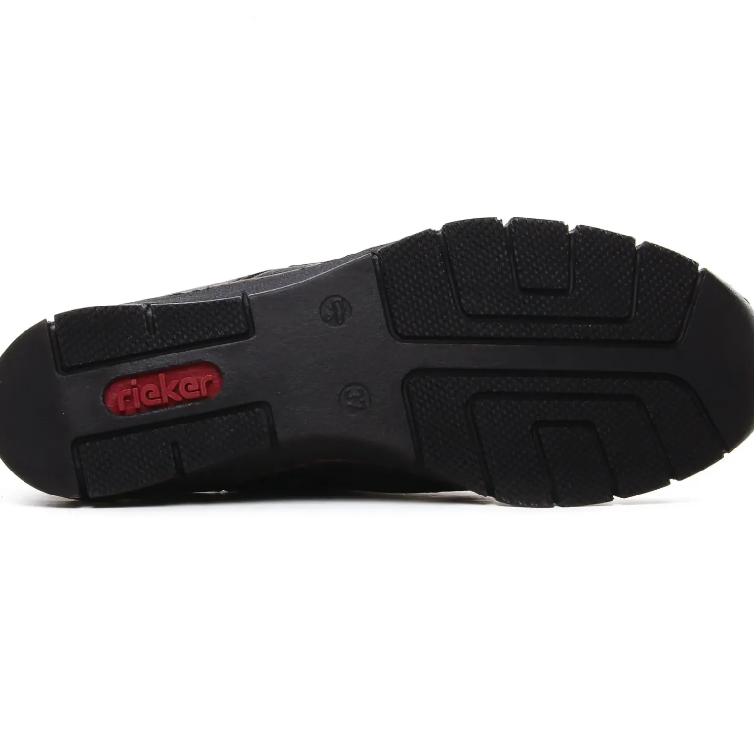 Mocassins Confort Rieker 537C0-00 Schwarz