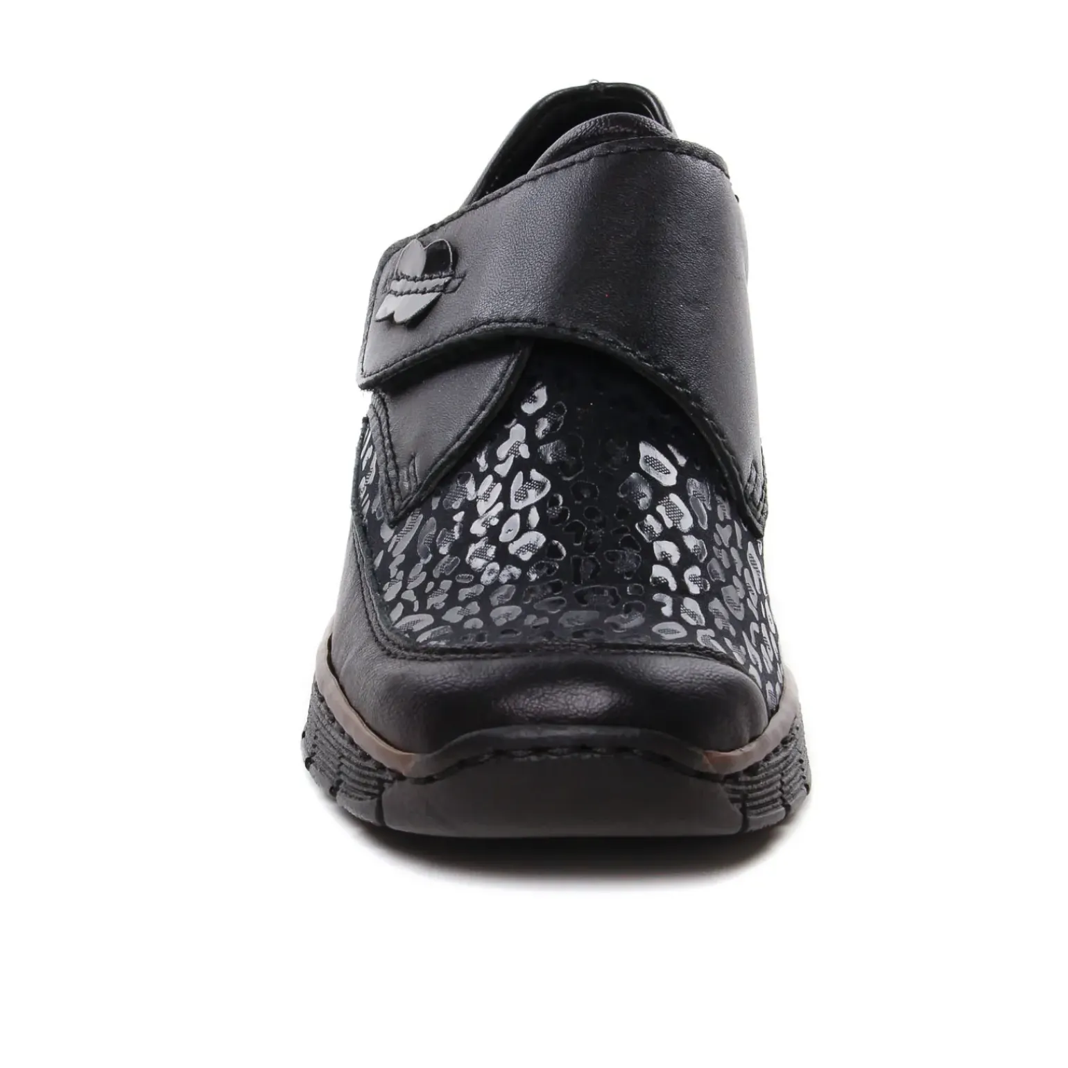 Mocassins Confort Rieker 537C0-00 Schwarz
