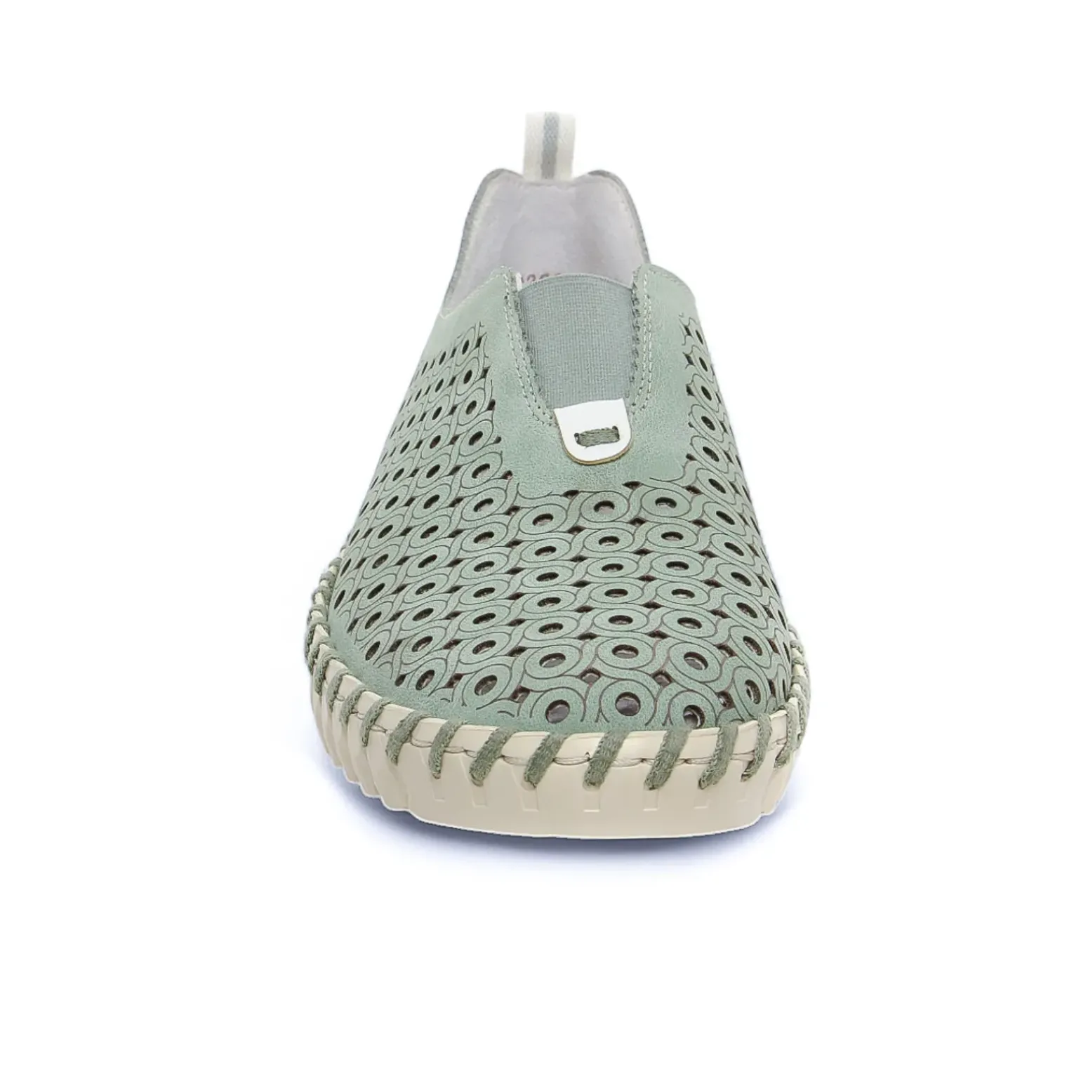 Mocassins Confort Rieker N1963-52 Mint Weiss