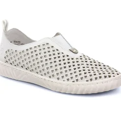 Mocassins Confort Rieker N0965-80 Weiss